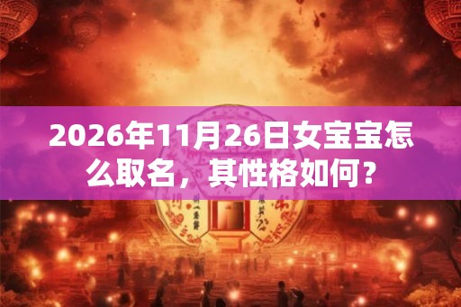 2026年11月26日女宝宝怎么取名，其性格如何？