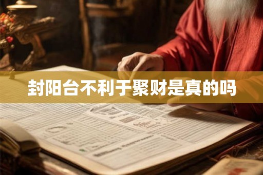 封阳台不利于聚财是真的吗