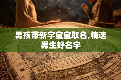 男孩带新字宝宝取名,精选男生好名字
