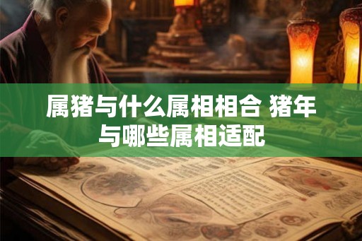 属猪与什么属相相合 猪年与哪些属相适配