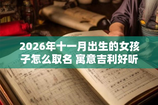 2026年十一月出生的女孩子怎么取名 寓意吉利好听