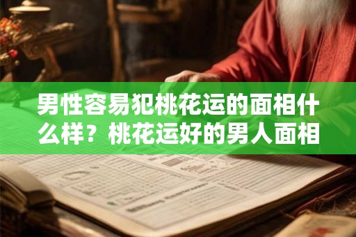 男性容易犯桃花运的面相什么样？桃花运好的男人面相解析！