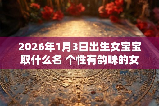 2026年1月3日出生女宝宝取什么名 个性有韵味的女生名字 2026年1月3日出生女宝宝取什么名 个性有韵味的女生名字