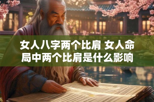 女人八字两个比肩 女人命局中两个比肩是什么影响