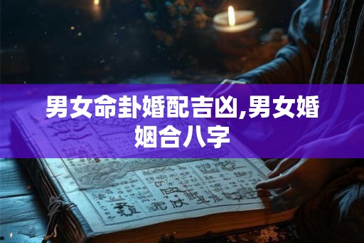 男女命卦婚配吉凶,男女婚姻合八字 男女命卦婚配吉凶,男女婚姻合八字