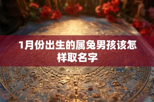 1月份出生的属兔男孩该怎样取名字