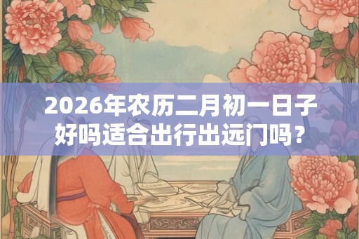 2026年农历二月初一日子好吗适合出行出远门吗？