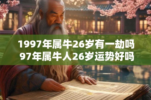 1997年属牛26岁有一劫吗 97年属牛人26岁运势好吗 1997年属牛26岁有一劫吗 97年属牛人26岁运势好吗