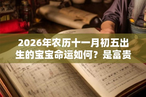 2026年农历十一月初五出生的宝宝命运如何?是富贵命吗? 2026年农历十一月初五出生的宝宝命运如何?是富贵命吗?