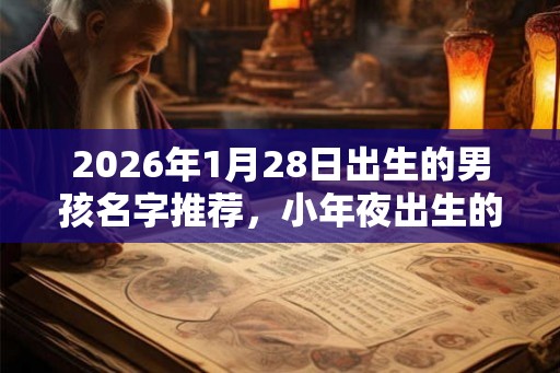 2026年1月28日出生的男孩名字推荐，小年夜出生的孩子怎么样？