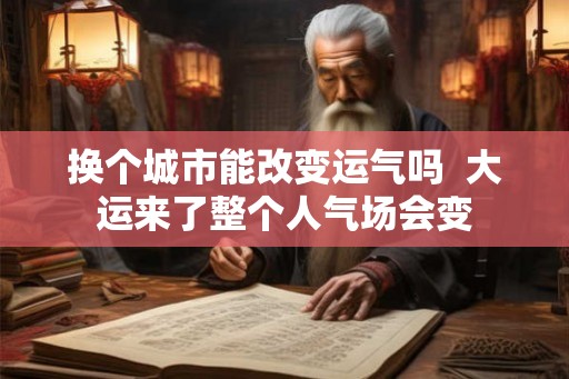 换个城市能改变运气吗 大运来了整个人气场会变 换个城市能改变运气吗 大运来了整个人气场会变