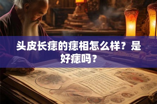 头皮长痣的痣相怎么样？是好痣吗？
