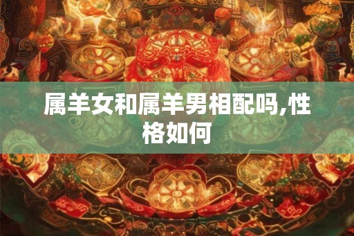 属羊女和属羊男相配吗,性格如何