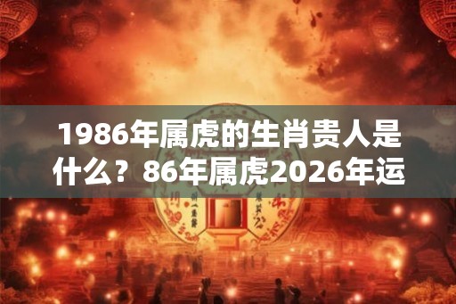 1986年属虎的生肖贵人是什么？86年属虎2026年运势好不好？