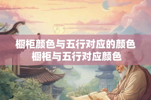 橱柜颜色与五行对应的颜色 橱柜与五行对应颜色