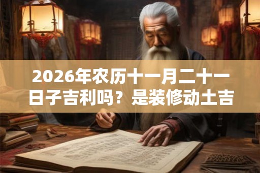 2026年农历十一月二十一日子吉利吗?是装修动土吉日吗? 2026年农历十一月二十一日子吉利吗?是装修动土吉日吗?