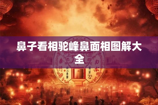 鼻子看相驼峰鼻面相图解大全