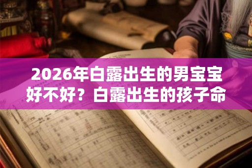 2026年白露出生的男宝宝好不好?白露出生的孩子命硬? 2026年白露出生的男宝宝好不好?白露出生的孩子命硬?