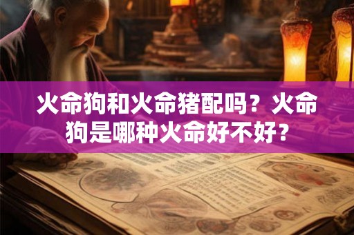 火命狗和火命猪配吗？火命狗是哪种火命好不好？