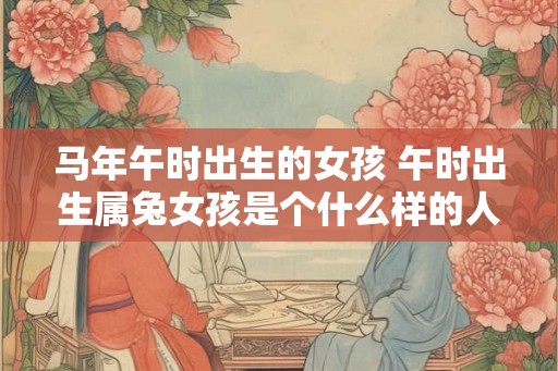 马年午时出生的女孩 午时出生属兔女孩是个什么样的人