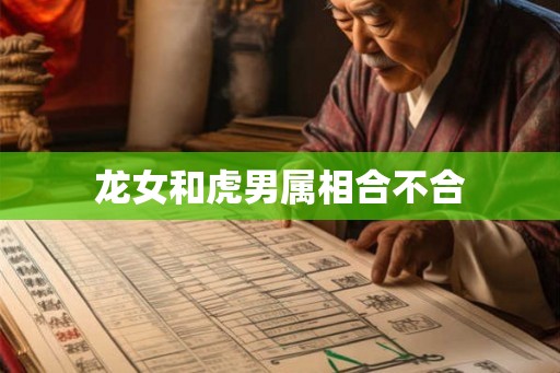 龙女和虎男属相合不合