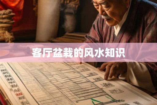 客厅盆栽的风水知识