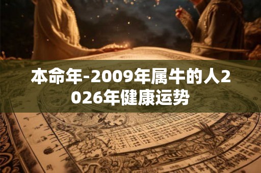 本命年-2009年属牛的人2026年健康运势