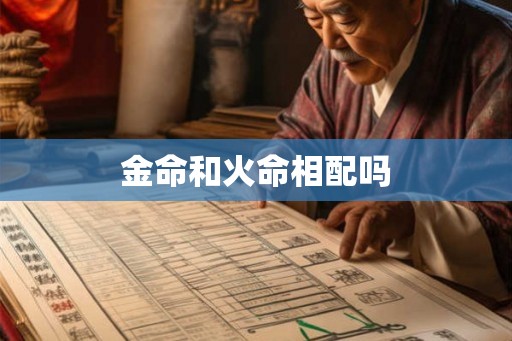 金命和火命相配吗