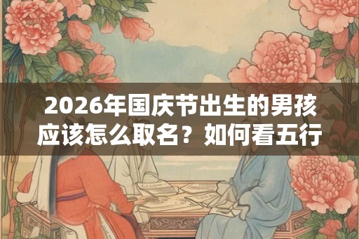 2026年国庆节出生的男孩应该怎么取名？如何看五行缺什么？