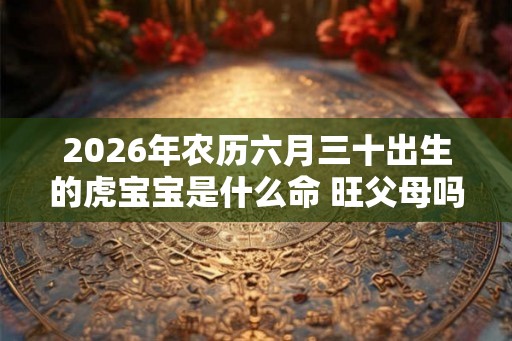 2026年农历六月三十出生的虎宝宝是什么命 旺父母吗