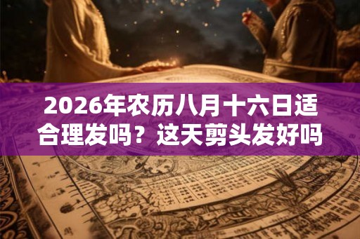 2026年农历八月十六日适合理发吗？这天剪头发好吗？