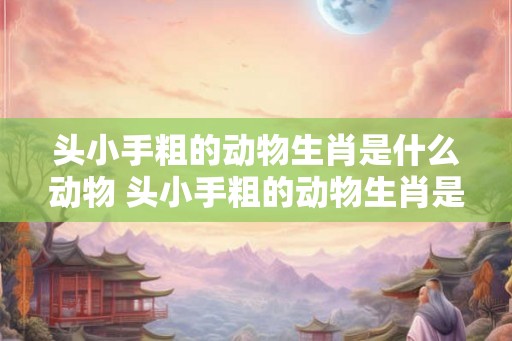 头小手粗的动物生肖是什么动物 头小手粗的动物生肖是什么动物呢