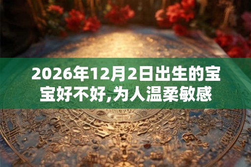 2026年12月2日出生的宝宝好不好,为人温柔敏感