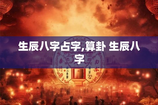 生辰八字占字,算卦 生辰八字