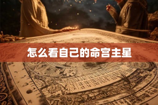 怎么看自己的命宫主星