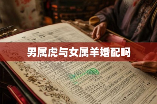 男属虎与女属羊婚配吗