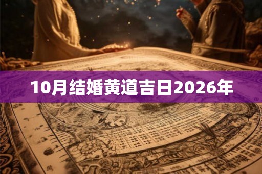 10月结婚黄道吉日2026年