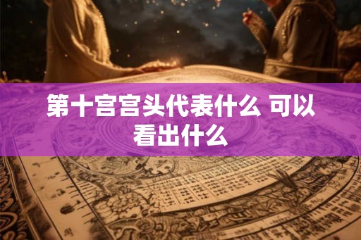 第十宫宫头代表什么 可以看出什么