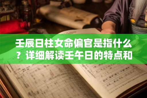 壬辰日柱女命偏官是指什么？详细解读壬午日的特点和命运