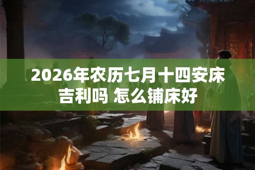 2026年农历七月十四安床吉利吗 怎么铺床好