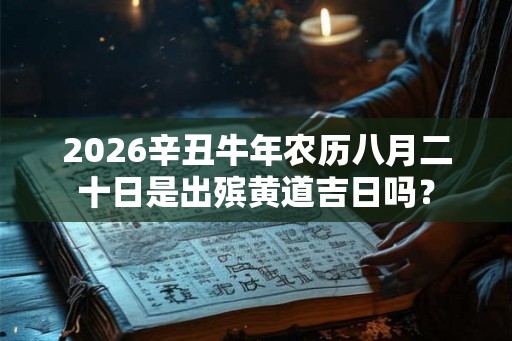 2026辛丑牛年农历八月二十日是出殡黄道吉日吗? 2026辛丑牛年农历八月二十日是出殡黄道吉日吗?