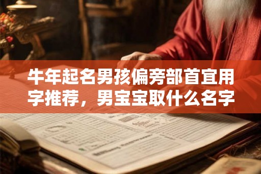 牛年起名男孩偏旁部首宜用字推荐,男宝宝取什么名字好? 牛年起名男孩偏旁部首宜用字推荐,男宝宝取什么名字好?
