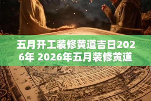 五月开工装修黄道吉日2026年 2026年五月装修黄道吉日