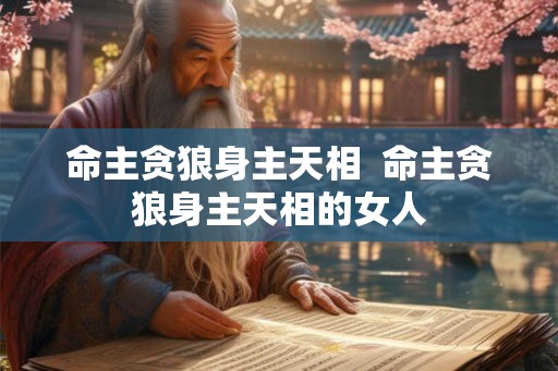 命主贪狼身主天相  命主贪狼身主天相的女人