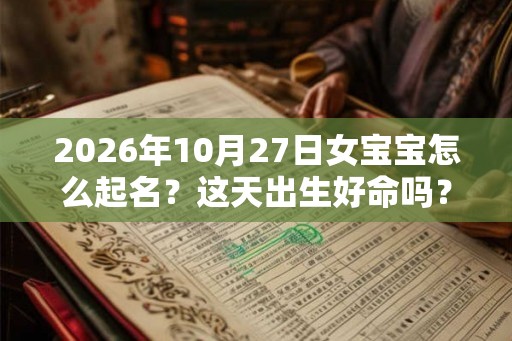 2026年10月27日女宝宝怎么起名？这天出生好命吗？