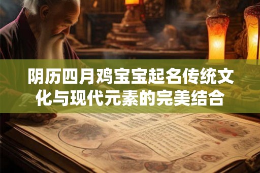 阴历四月鸡宝宝起名传统文化与现代元素的完美结合