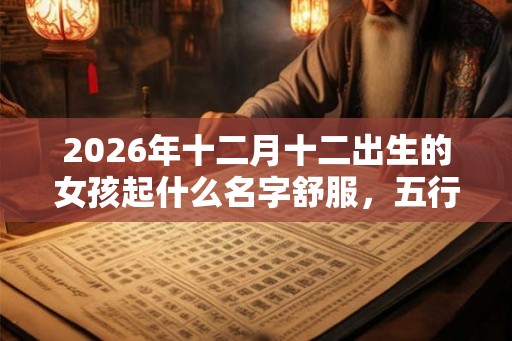 2026年十二月十二出生的女孩起什么名字舒服,五行属什么 2026年十二月十二出生的女孩起什么名字舒服,五行属什么