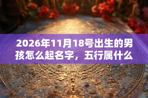 2026年11月18号出生的男孩怎么起名字,五行属什么 2026年11月18号出生的男孩怎么起名字,五行属什么