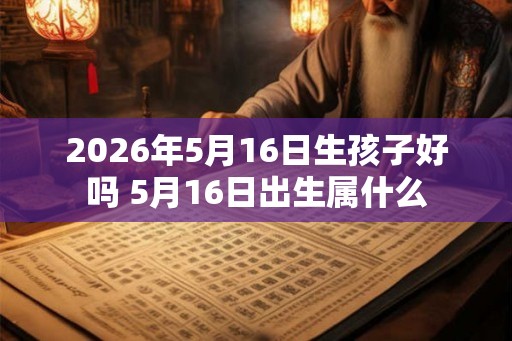 2026年5月16日生孩子好吗 5月16日出生属什么