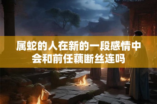 属蛇的人在新的一段感情中会和前任藕断丝连吗